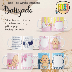 ESTAMPAS BATIZADO CANECA