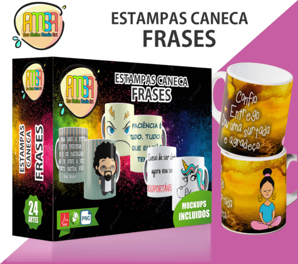 PACK FRASES CANECAS