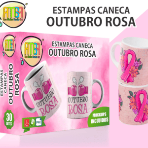 PACK OUTUBRO ROSA CANECAS