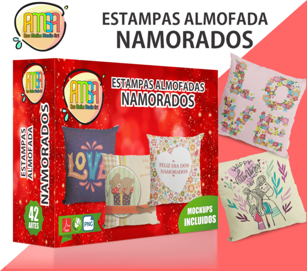 PACK NAMORADOS ALMOFADAS