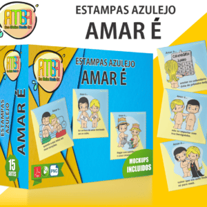 PACK AMAR É AZULEJOS (namorados)