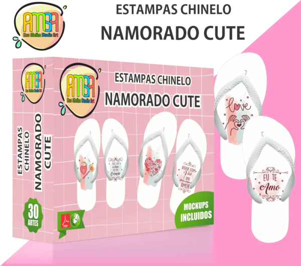 PACK NAMORADOS CUTE CHINELOS