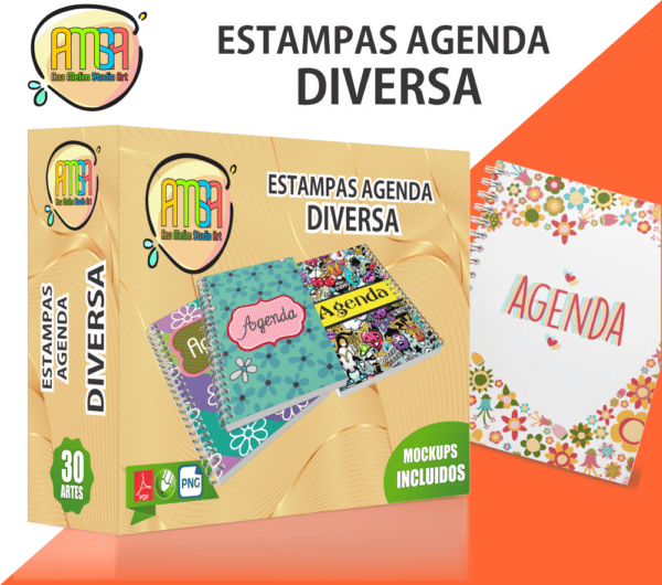 PACK AGENDA/PLANNER DIVERSA