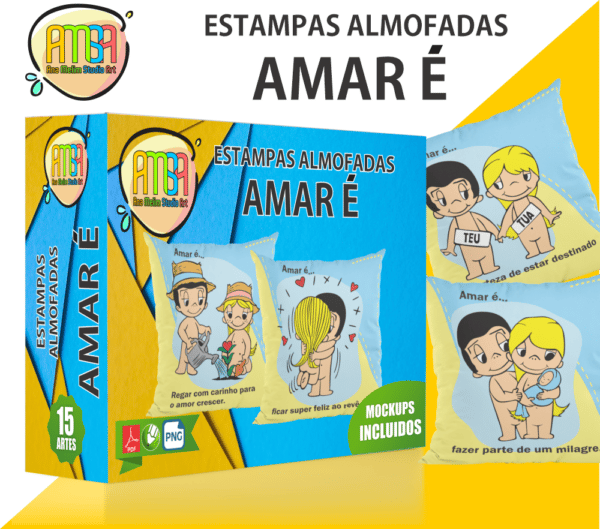PACK AMAR É ALMOFADAS (namorados)