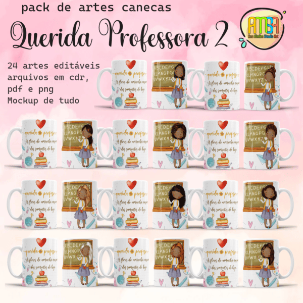ESTAMPAS QUERIDA PROFESSORA CANECA 2