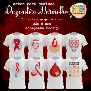 ESTAMPAS COMBATE A AIDS CAMISAS