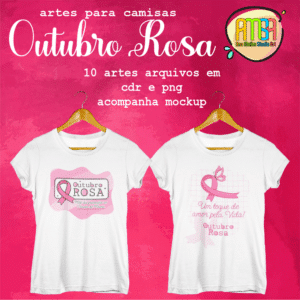 ESTAMPAS OUTUBRO ROSA 3 CAMISA