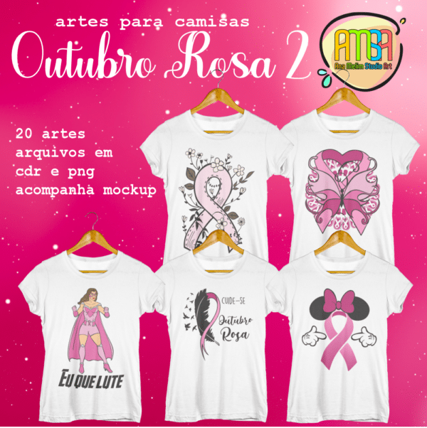 ESTAMPAS OUTUBRO ROSA CAMISA 2