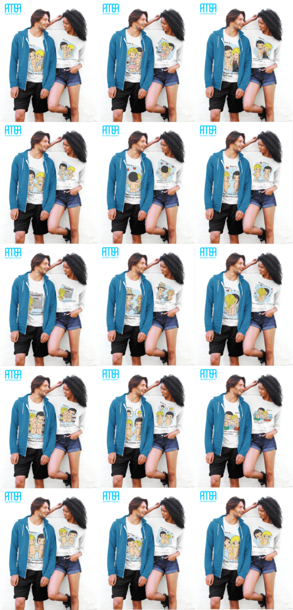 ESTAMPAS AMAR É CAMISAS (namorados) - Image 2
