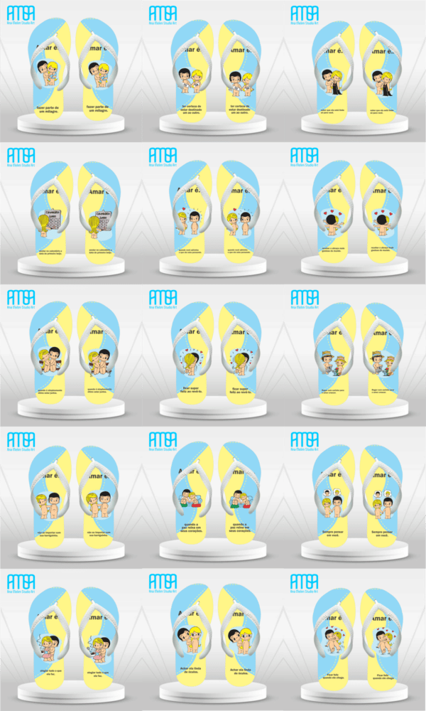 PACK AMAR É CHINELOS (namorados) - Image 2