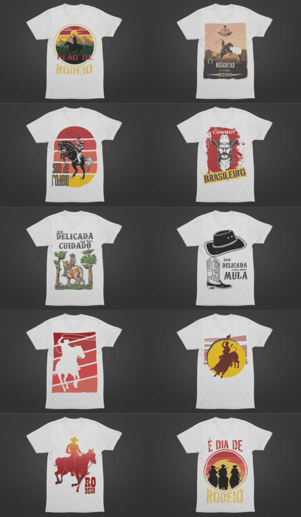 ESTAMPAS RODEIO PARA CAMISAS - Image 2