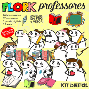 KIT DIGITAL FLORK PROFESSORES EDITÁVEL