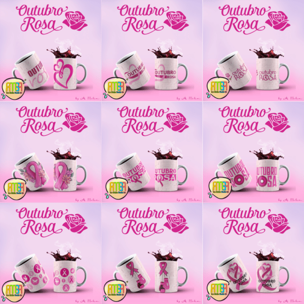 PACK OUTUBRO ROSA CANECAS - Image 2
