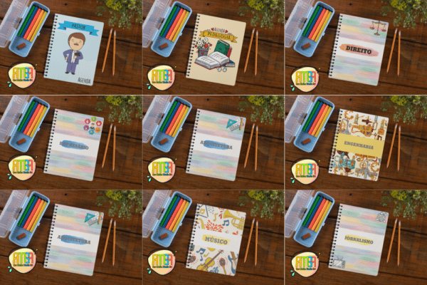 PACK AGENDA/PLANNER PROFISSÃO - Image 2