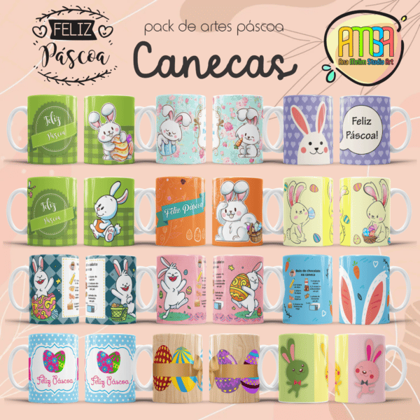 ESTAMPAS PÁSCOA CANECAS - Image 2