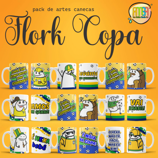ESTAMPAS FLORK COPA CANECAS - Image 2