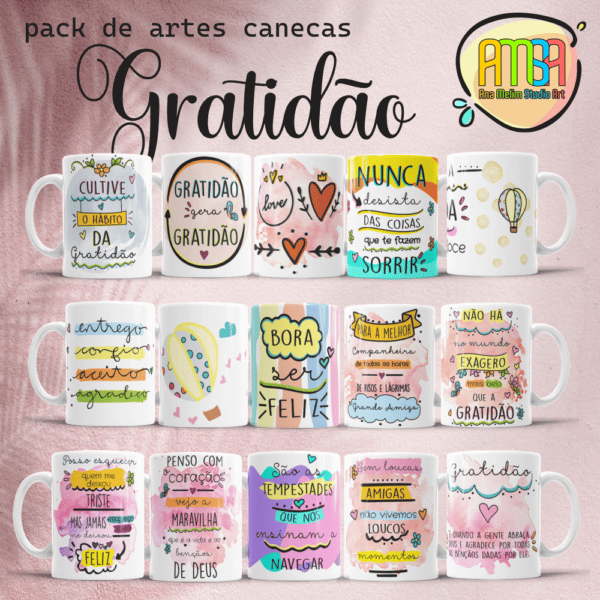 ESTAMPAS GRATIDÃO CANECAS - Image 2