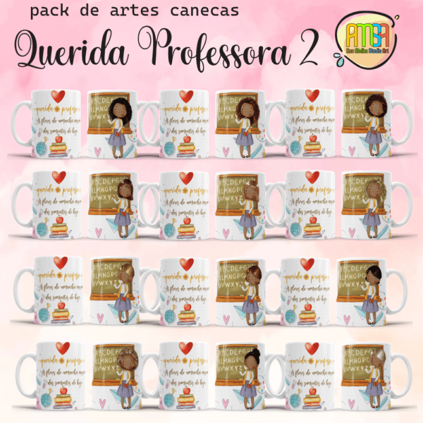 ESTAMPAS QUERIDA PROFESSORA CANECA 2 - Image 2