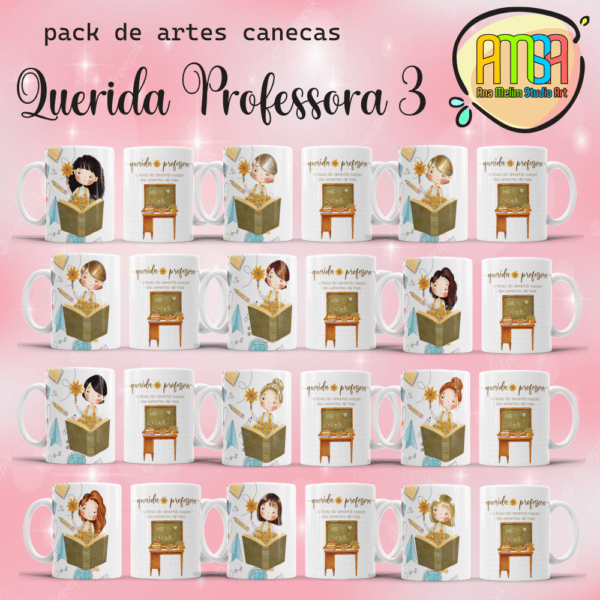ESTAMPAS QUERIDA PROFESSORA CANECAS 3 - Image 2