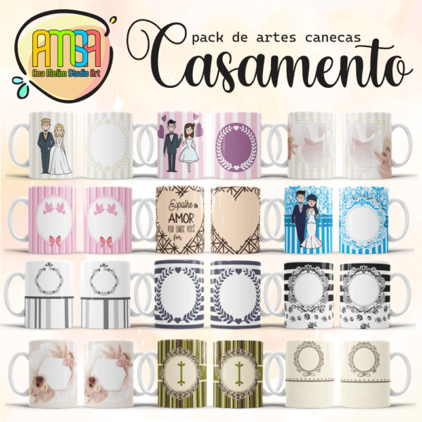 PACK CASAMENTO CANECAS - Image 2