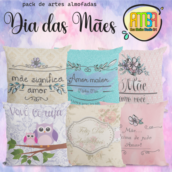 ESTAMPAS DIA DAS MÃES ALMOFADA - Image 2