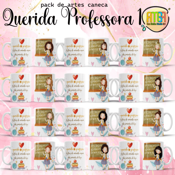 ESTAMPAS QUERIDA PROFESSORA 1 CANECA - Image 2