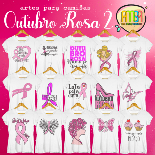 ESTAMPAS OUTUBRO ROSA CAMISA 2 - Image 2