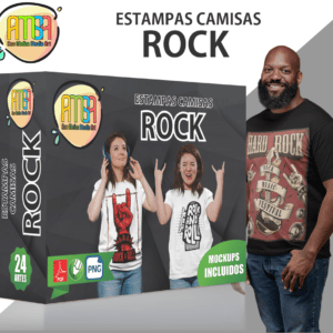 ESTAMPAS ROCK CAMISAS