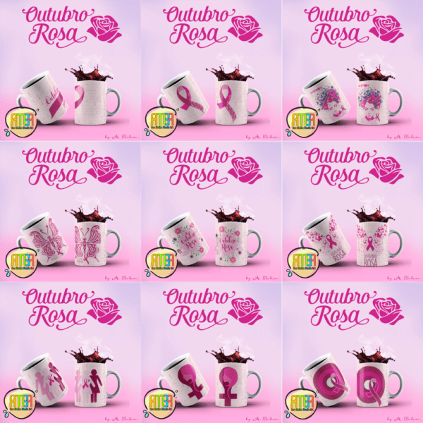 PACK OUTUBRO ROSA CANECAS - Image 3