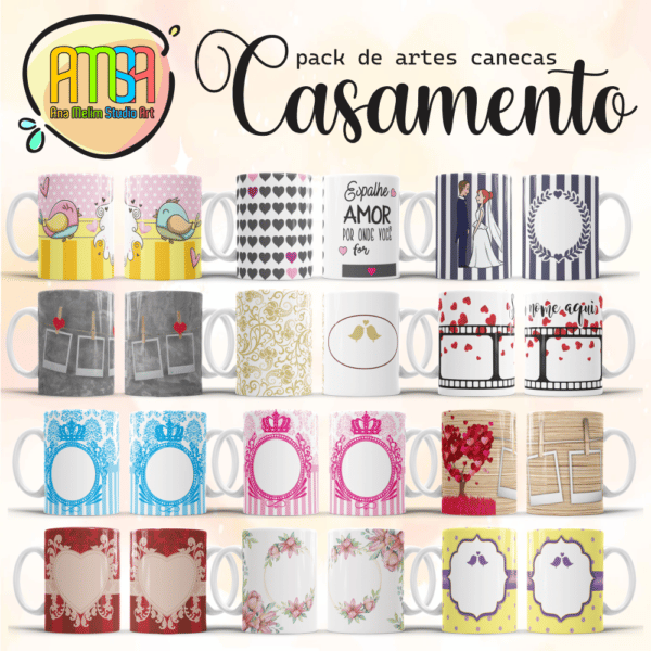 PACK CASAMENTO CANECAS - Image 3