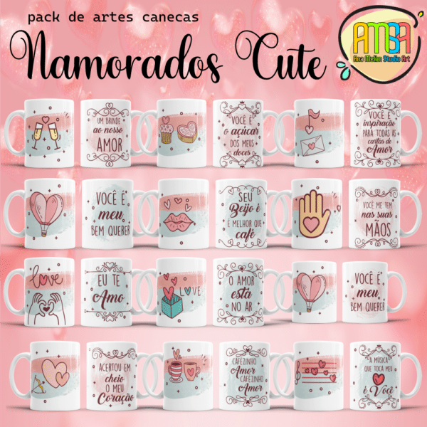 PACK NAMORADOS CUTE CANECAS - Image 3