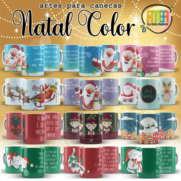 ESTAMPAS NATAL COLOR CANECAS - Image 2