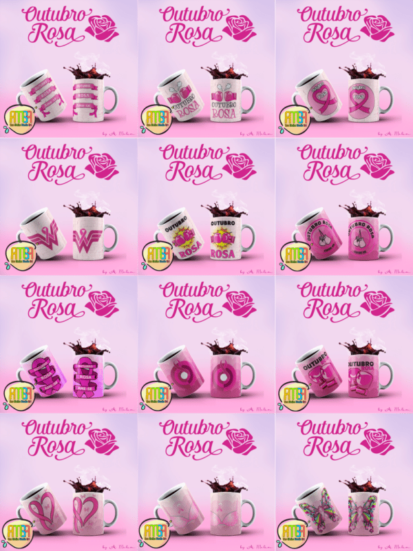 PACK OUTUBRO ROSA CANECAS - Image 4