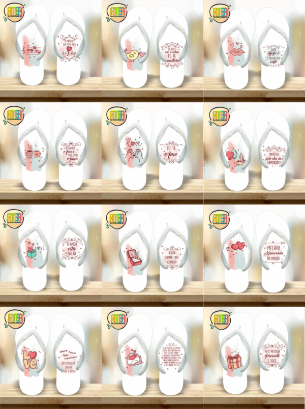 PACK NAMORADOS CUTE CHINELOS - Image 4
