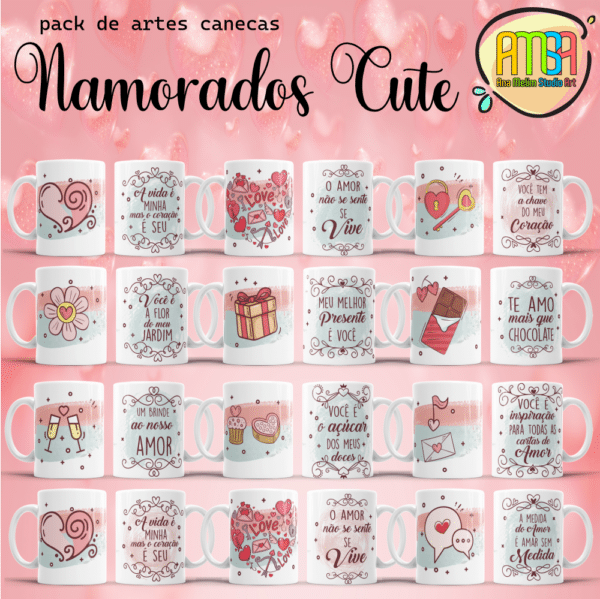 PACK NAMORADOS CUTE CANECAS - Image 4
