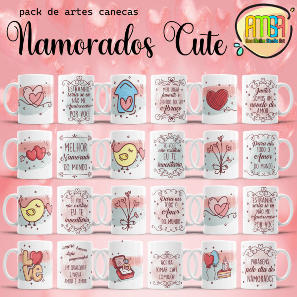 PACK NAMORADOS CUTE CANECAS - Image 5