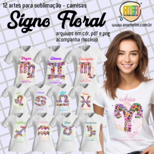 ESTAMPAS SIGNO FLORAL CAMISAS