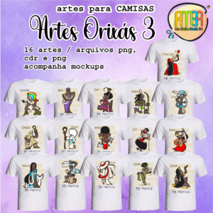 ESTAMPAS ORIXÁS CAMISAS 3
