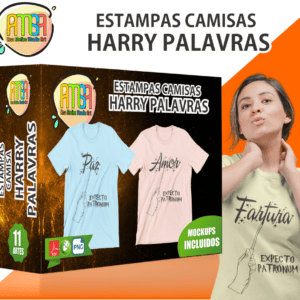 PACK HARRY PALAVRAS CAMISA