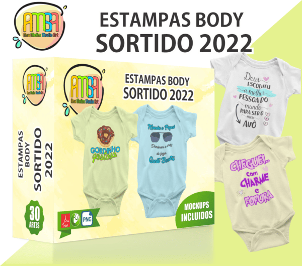 PACK BODYS SORTIDOS 2022