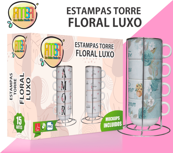 PACK FLORAL LUXO TORRE