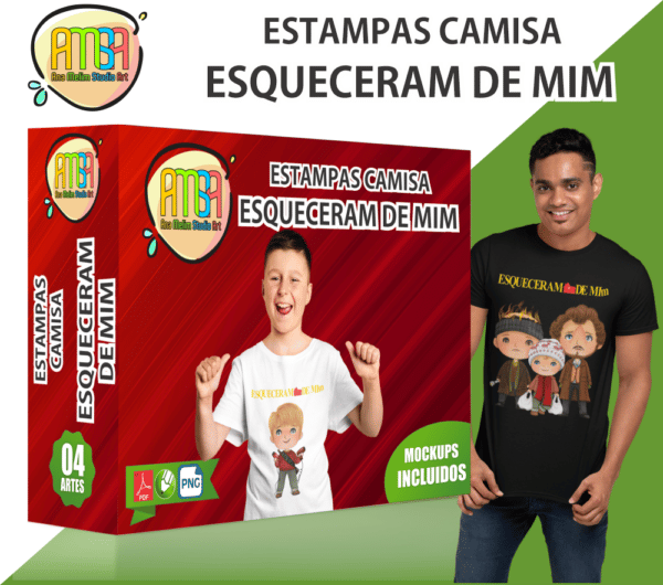 PACK ESQUECERAM DE MIM CAMISA
