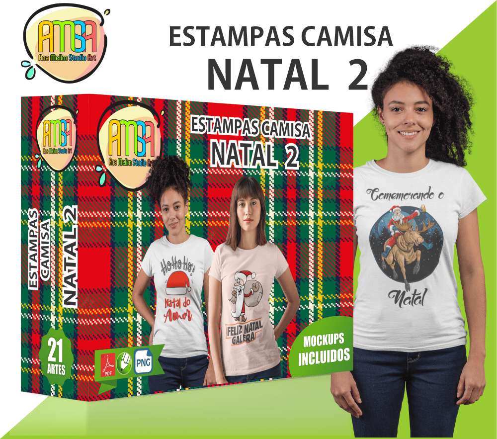 Camiseta ho ho ho feliz natal