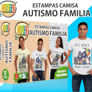 PACK AUTISMO FAMÍLIA CAMISA