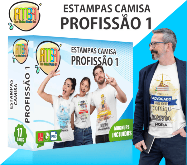 PACK PROFISSÃO 1 CAMISA
