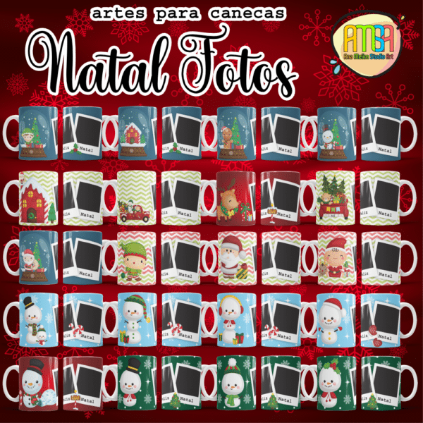 ESTAMPAS NATAL COM FOTO CANECA - Image 2
