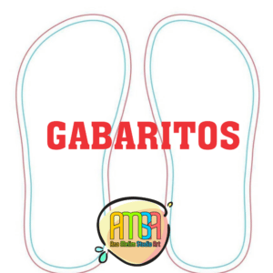 GABARITO DE CHINELOS