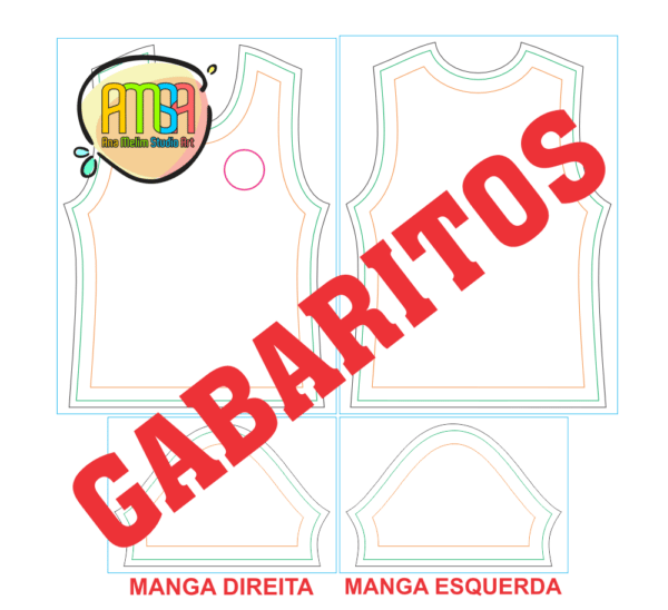 GABARITO CAMISETA