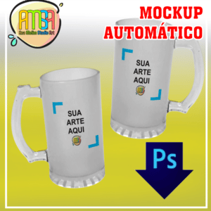 MOCKUP CANECA DE CHOPP - automático