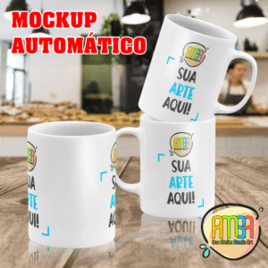 MOCKUP AUTOMÁTICO CANECA PORCELANA 1